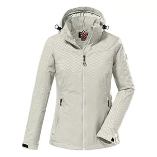 Killtec Damska kurtka softshell z odpinanym kapturem KOS 176 WMN SFTSHLL JCKT, jasnoszara, 40, 38390-000 - Kurtki damskie - miniaturka - grafika 1