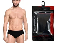 Majtki męskie - SLIPY MĘSKIE obcisłe 18728 HENDERSON RED LINE - M - miniaturka - grafika 1