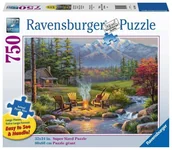 Puzzle - Ravensburger Puzzle 750el Brzeg rzeki 164455 RAP 164455 - miniaturka - grafika 1