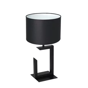 Luminex H 450 Black 3402 Lampa stołowa lampka 1x60W E27 czarny/biały - Lampy stojące - miniaturka - grafika 1