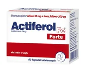Suplementy diety - Actiferol fe forte x 60 kaps - miniaturka - grafika 1