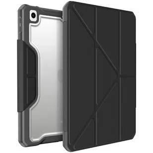 Apple PanzerGlass Etui na tablet PanzerGlass Etui UNIQ Trexa iPad 10.2 2019/2020/2021 7. 8 i 9 generacji Antimicrobial czarny/black UNIQ450BLK - Etui do tabletów - miniaturka - grafika 1