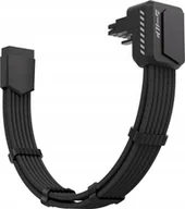 Kable komputerowe i do monitorów - EZDIY-FAB Przedłużacz przewód kątowy 90 stopni 12VHPWR RVS 12+4 Pin 16 AWG EZDIY-FAB - miniaturka - grafika 1