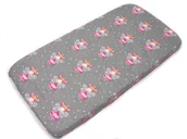 Prześcieradła - PRZEŚCIERADŁO 120x200 cm Z GUMKĄ DO ŁÓŻKA WZORY BAWEŁNA Kerstin - miniaturka - grafika 1