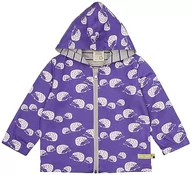 Kurtki i płaszcze dla dziewczynek - loud + proud Dziewczęca kurtka wodoodporna z certyfikatem GOTS kurtka przejściowa, fioletowa, 62/68, fioletowy, 62/68 cm - miniaturka - grafika 1