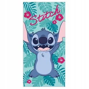 Ręcznik kąpielowy plażowy na basen szybkoschnący Stitch Stich 70x140 - Okrycia kąpielowe dla dzieci - miniaturka - grafika 1