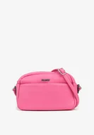 Torebki damskie - Różowa Prostokątna Torebka Listonoszka Geverine - miniaturka - grafika 1