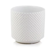 Donice - Osłonka ceramiczna biała 3 sztuki - miniaturka - grafika 1