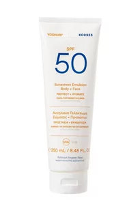 Korres  Yoghurt Emulsja ochronna do ciała i twarzy SPF50 - Balsamy i kremy do opalania - miniaturka - grafika 1