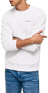 Pepe Jeans Shane Bluza męska, Biały, XS - Bluzy męskie - miniaturka - grafika 1