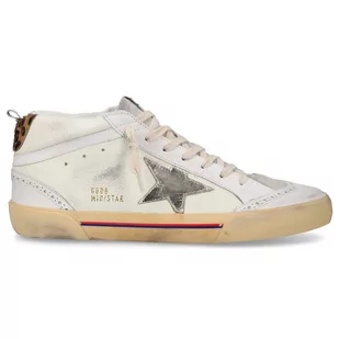 Golden Goose Trampki wysokie MIDSTAR skóra cielęca - Trampki damskie - miniaturka - grafika 1
