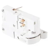 Akcesoria do oświetlenia - Maxlight Adapter do lamp wiszących na szynę prądową 3-fazową bia MHT1-AD-WH - miniaturka - grafika 1