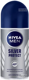 Nivea - Men - Silver Protect Roll On - Antyperspirant w kulce dla mężczyzn - 50 ml - Dezodoranty i antyperspiranty męskie - miniaturka - grafika 1