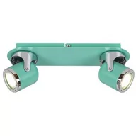 Lampy sufitowe - Rabalux April Miętowa 2xGU10 Spot 5034 5034 - miniaturka - grafika 1