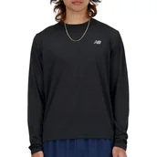 Koszulki męskie - Koszulka New Balance MT41256BK - czarna - miniaturka - grafika 1