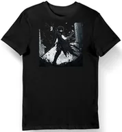 Koszulki męskie - Koszulka męska czarna - Mroczny Bohater Eren ze Srebrnym Ostrzem XL - miniaturka - grafika 1