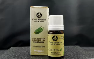 Olejek eteryczny eukaliptusowy Eucalyptus officinalis 5ml CRETA VOTANICA BIO - Aromaterapia - miniaturka - grafika 1