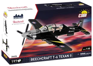 Cobi Samoloty Cywilne, Samolot Beechcraft T-6 197 Kl., Cobi-26626 - Klocki - miniaturka - grafika 1