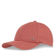 Czapki damskie - Czapka z daszkiem Calvin Klein K60K613102 Pomarańczowy - miniaturka - grafika 1