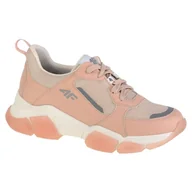 Buty sportowe damskie - Buty 4F Wmn&#39;s Casual W H4L-OBDL254-56S różowe - miniaturka - grafika 1