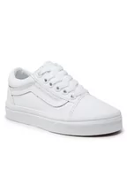 Buty dla dziewczynek - Vans Tenisówki Old Skool VN0A4BUUQLZ1 Biały - miniaturka - grafika 1