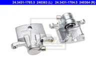 Zaciski hamulcowe - ATE ZACISK HAMULCA 24.3431-1703.5 MITSUBISHI PAJERO II 3.5 V6 24V 97-99 TYŁ LEWY - miniaturka - grafika 1