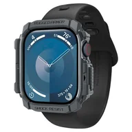 Akcesoria do smartwatchy - Spigen Etui Rugged Armor do Apple Watch 10 46 mm, szare - miniaturka - grafika 1