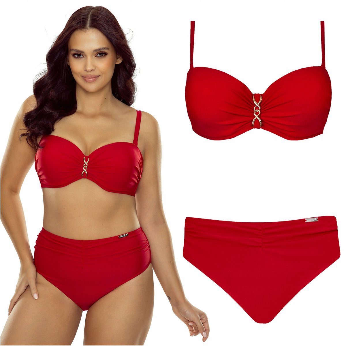 Strój kąpielowy dwuczęściowy push up GABBIANO Ashley 42B/XL 85B
