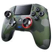 Kontrolery do Playstation - NACON Revolution Unlimited Pro Camo Zielony (PS4OFPADREV3GREEN) - miniaturka - grafika 1
