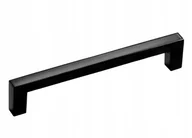 Meble modułowe i akcesoria - UCHWYT MEBLOWY KWADRATOWY CZARNY MAT 224mm - miniaturka - grafika 1
