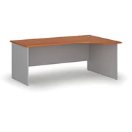Biurka - Biurko narożne PRIMO GRAY, 1800 x 1200 mm, prawe, szary/czereśnia - miniaturka - grafika 1