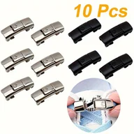 Inne - 10 sztuk Szybkozłączek do sznurowadeł bez wiązania, Stylowe zapięcia zatrzaskowe, Bezproblemowe klipsy do sznurowadeł, Regulowane dopasowanie dla - miniaturka - grafika 1