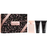 Zestawy perfum damskich - Narciso Rodriguez For Her Musc Nude zestaw woda perfumowana spray 50ml + balsam do ciała 50ml + żel pod prysznic 50ml - miniaturka - grafika 1
