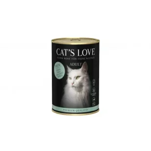 Cats Love Pute - indyk z olejem z łososia i kocim tymiankiem 400 g - Mokra karma dla kotów Cats Love Pute - indyk z olejem z łososia i kocim tymiankiem 400 g - Mokra karma dla kotów - miniaturka - grafika 1