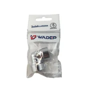 Akcesoria hydrauliczne - Kolanko chromowane W-W - 3/8" WADEP - miniaturka - grafika 1