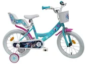 Rowery - Rower dziewczęcy, 16 cali, produkt licencjonowany Frozen/Kraina lodu – 2 hamulce - miniaturka - grafika 1