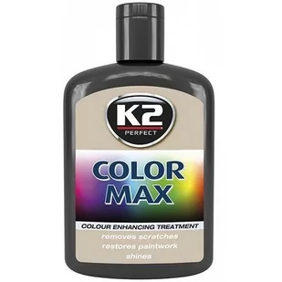K2 Color Max 200ml Czarny K020CA - Kosmetyki samochodowe - miniaturka - grafika 1