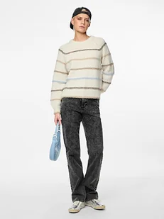 Pieces Sweter w kolorze kremowym - Swetry damskie - miniaturka - grafika 1