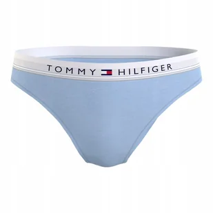 TOMMY HILFIGER BIKINI DAMSKIE MAJTKI 1P NIEBIESKIE r.S - Majtki damskie - miniaturka - grafika 1