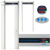 Wyposażenie miejsc publicznych - Bramka do wykrywania metalu z cyfrowym wyświetlaczem i regulowaną czułością Z-300QM - miniaturka - grafika 1