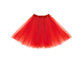 Dodatki do strojów karnawałowych - Spódniczka Tutu - czerwona - 40 cm - 1 szt. - miniaturka - grafika 1