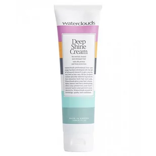 Deep Shine Cream nabłyszczający krem do stylizacji z naturalnym jedwabiem odbudowujący włosy 150ml - Kosmetyki do stylizacji włosów - miniaturka - grafika 1