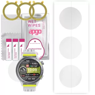 3x Folia hydrożelowa do Amazfit Cheetah - apgo Smartwatch Hydrogel Protection Ochrona na ekran smartwatcha - Akcesoria do smartwatchy - miniaturka - grafika 1