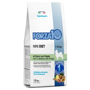FORZA10 Mini Dieta dziczyzna i ziemniaki - 1,5 kg - Sucha karma dla psów - miniaturka - grafika 1