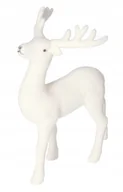Ozdoby bożonarodzeniowe - RENIFER WELUROWY FIGURKA DO POSTAWIENIA 21cmSTROIK - miniaturka - grafika 1