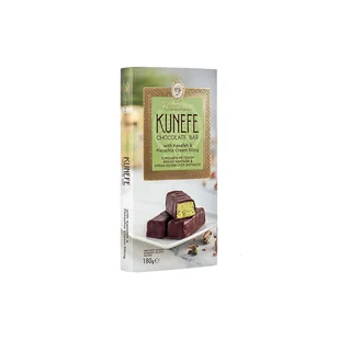 Dubajska czekolada Laurence Kunefe z nadzieniem pistacjowym, 180 g - Batoniki - miniaturka - grafika 1