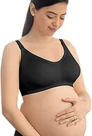 Biustonosze - Medela 101039451 Biustonosz Ciążowy, Czarny, XL - miniaturka - grafika 1