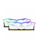Pamięci RAM - Team Group DDR5 - 16GB - 6400 - CL - 32 RGB BIAŁY, dual kit TEM, memory BIAŁY, FF4D532G6400HC32ADC01, Delta RGB, INTEL XMP - miniaturka - grafika 1