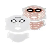 Masażery - Masażer LED do twarzy i szyi z 7 kolorami światła terapeutycznego - miniaturka - grafika 1