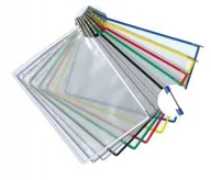 Akcesoria do projektorów - TARIFOLD PANEL PREZENTACYJNY A4 10SZT. OTWARCIE Z GÓRY KOLOR CZARNY - miniaturka - grafika 1